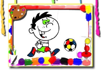 Football Coloring Time