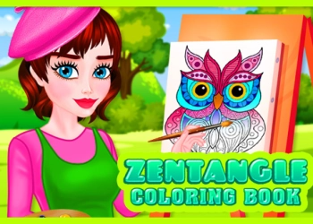 Zentangle Coloring Book